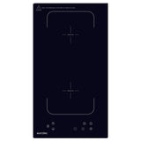 Eurolec 30cm 2 Burner 1 Flex Zone Induction Electric Cooktop CTIND30X