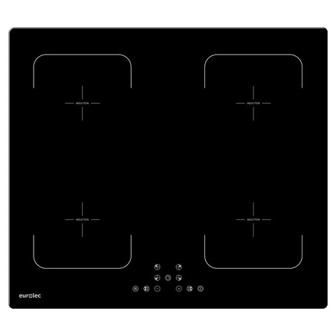 Eurolec 60cm 4 Burner 2 Flex Zone Induction Electric Cooktop CTIND60X