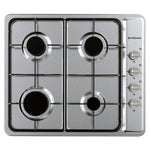 Brilcon 60cm 4 Burner Stainless Steel Gas Cooktop GAS-S60E