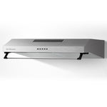 Brilcon 60cm Fixed Ducted & Recirculating S/Steel Rangehood RHDFX60