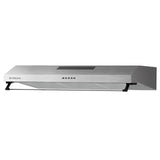 Brilcon 90cm Fixed Ducted & Recirculating S/Steel Rangehood RHD-FX90