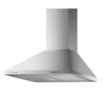 Brilcon 60cm Pyramid Canopy Stainless Steel Chimney Rangehood RHD-PY60