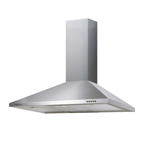 Brilcon 90cm Pyramid Canopy Stainless Steel Chimney Rangehood RHD-PY90