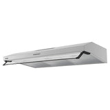 Arista 90cm Fixed Ducted & Recirculating S/Steel Rangehood RHDFX90S