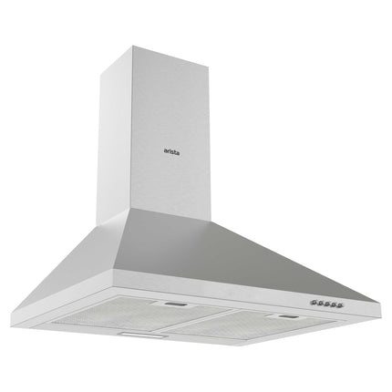 Arista 60cm Pyramid Canopy Stainless Steel Chimney Rangehood RHDPY60S