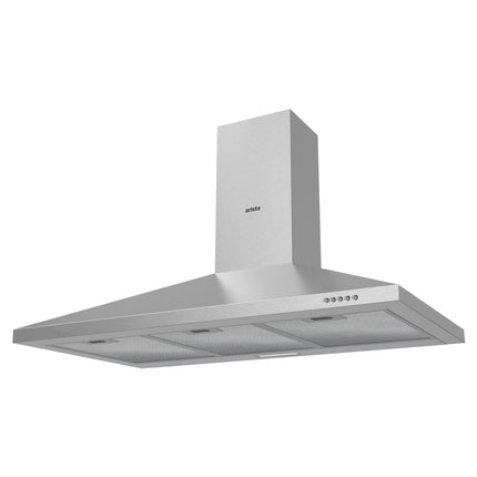 Arista 90cm Pyramid Canopy Stainless Steel Chimney Rangehood RHDPY90S