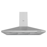 Arista 90cm Pyramid Canopy Stainless Steel Chimney Rangehood RHDPY90S