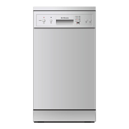 Brilcon 45cm Freestanding Slimline 9 Place Setting Dishwasher DWF-4509