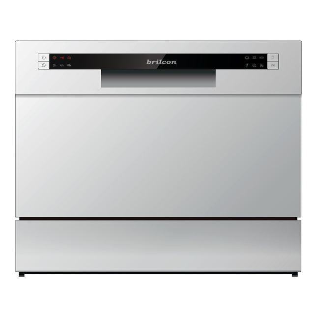 Brilcon 60cm Benchtop Compact 6 Place Setting Dishwasher DWF-BT06