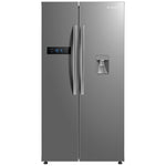 Brilcon 585L Side by Side S/Steel with Water Dispenser Fridge SBS-584WD