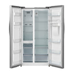 Brilcon 585L Side by Side S/Steel with Water Dispenser Fridge SBS-584WD